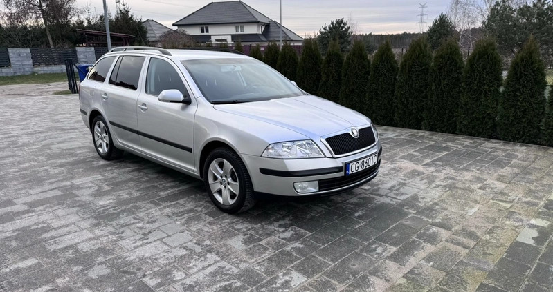 Skoda Octavia cena 20500 przebieg: 394000, rok produkcji 2008 z Grudziądz małe 121